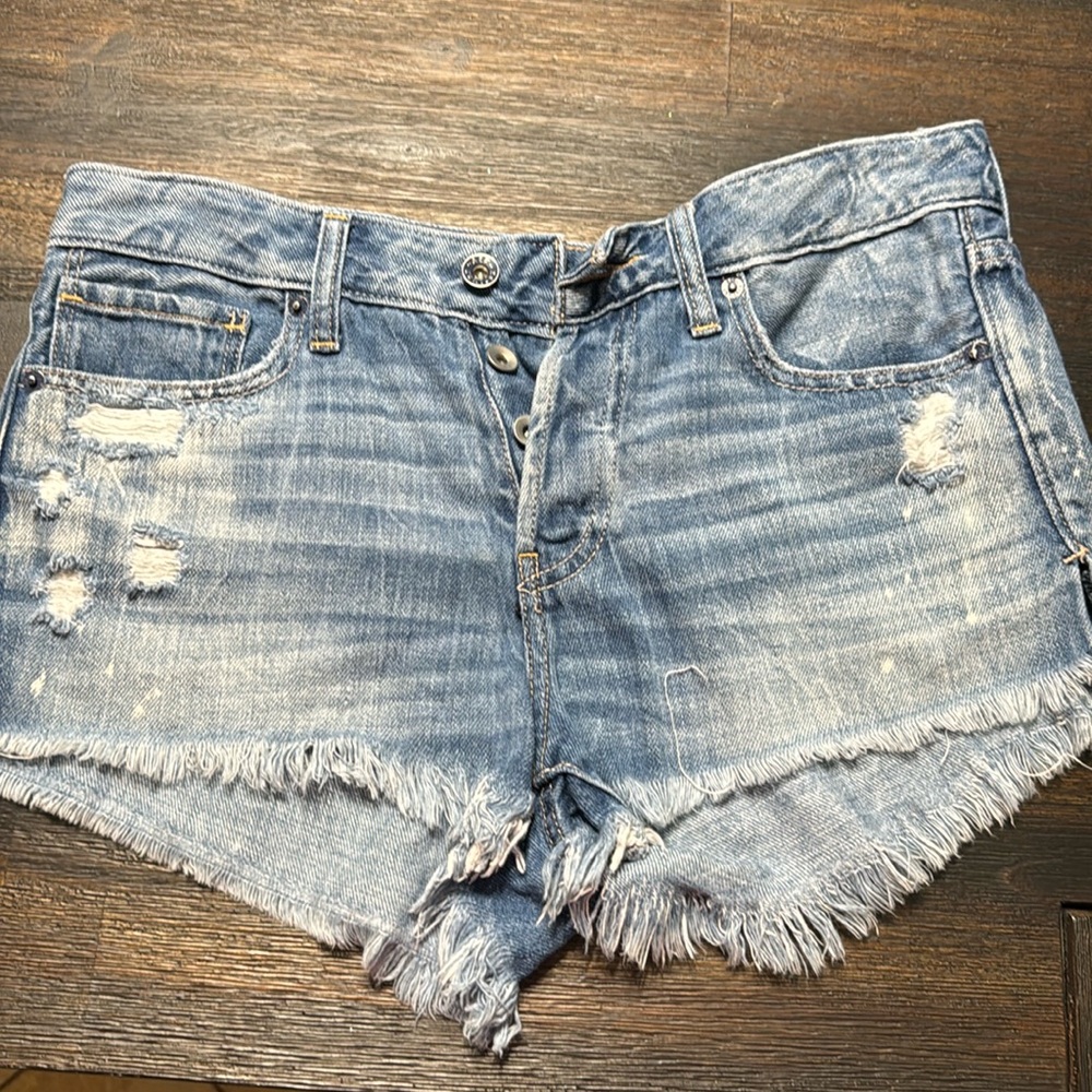 Womens Jean shorts size 28 Abercrombie